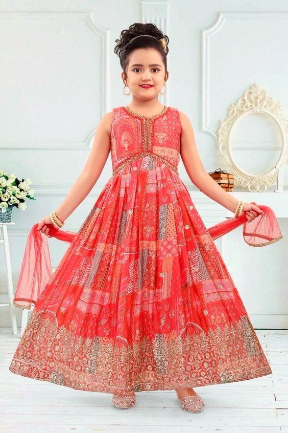 New Designer Heavy Fox Georgette Embroidered Siqunce Work Gown OC-159