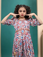 Maelis Pretty  Printed  Anarkali gown