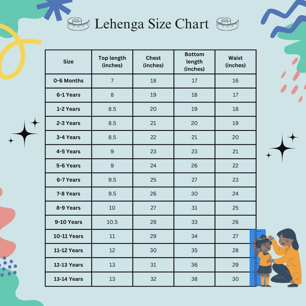 Cool Comfy Jaipuri Cotton Fabric Kids Lahenga Choli