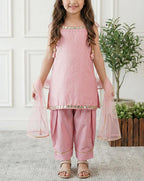 GulRang Blush Pink Festive Suit Set