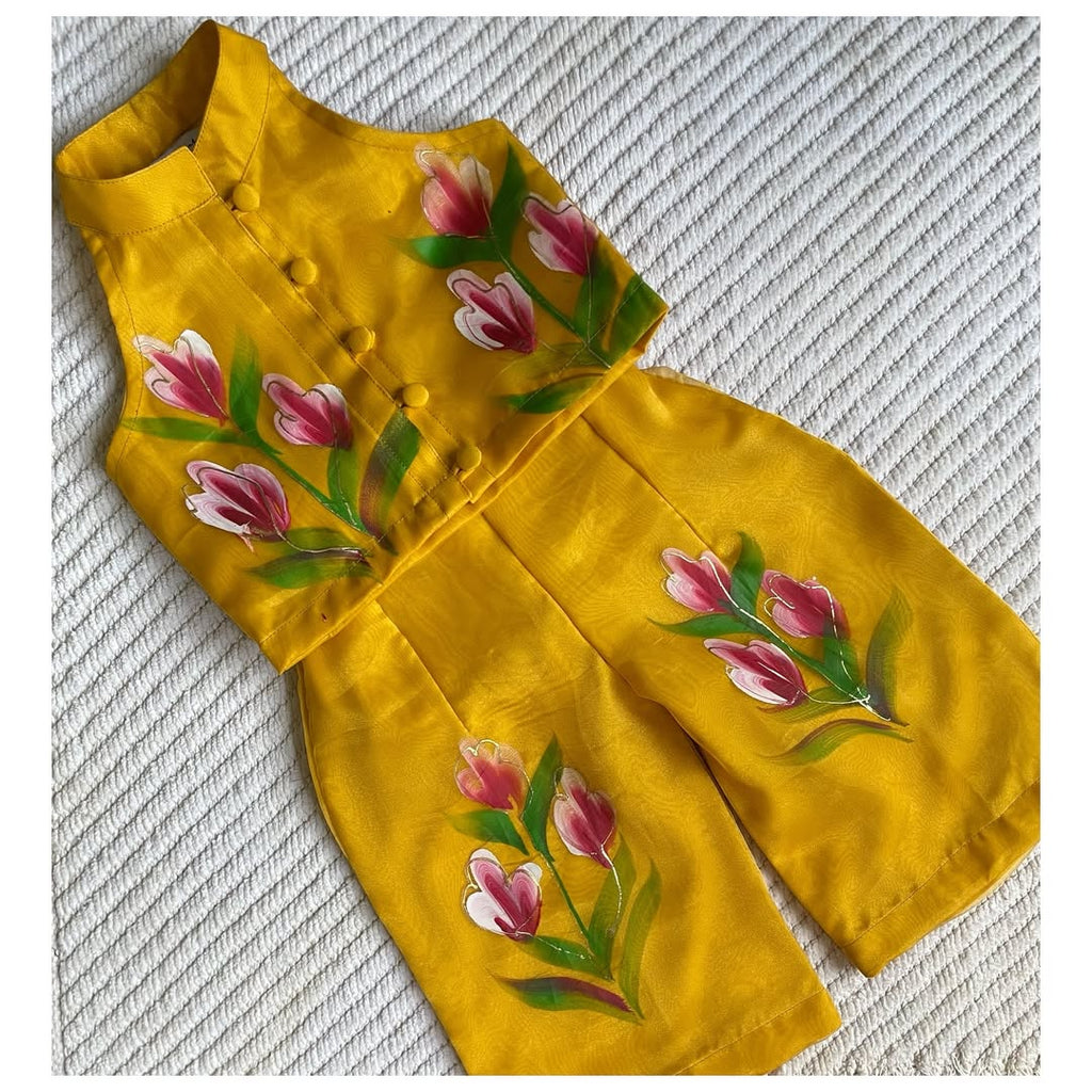 Sunshine Tulip Handpainted Co-ord Set