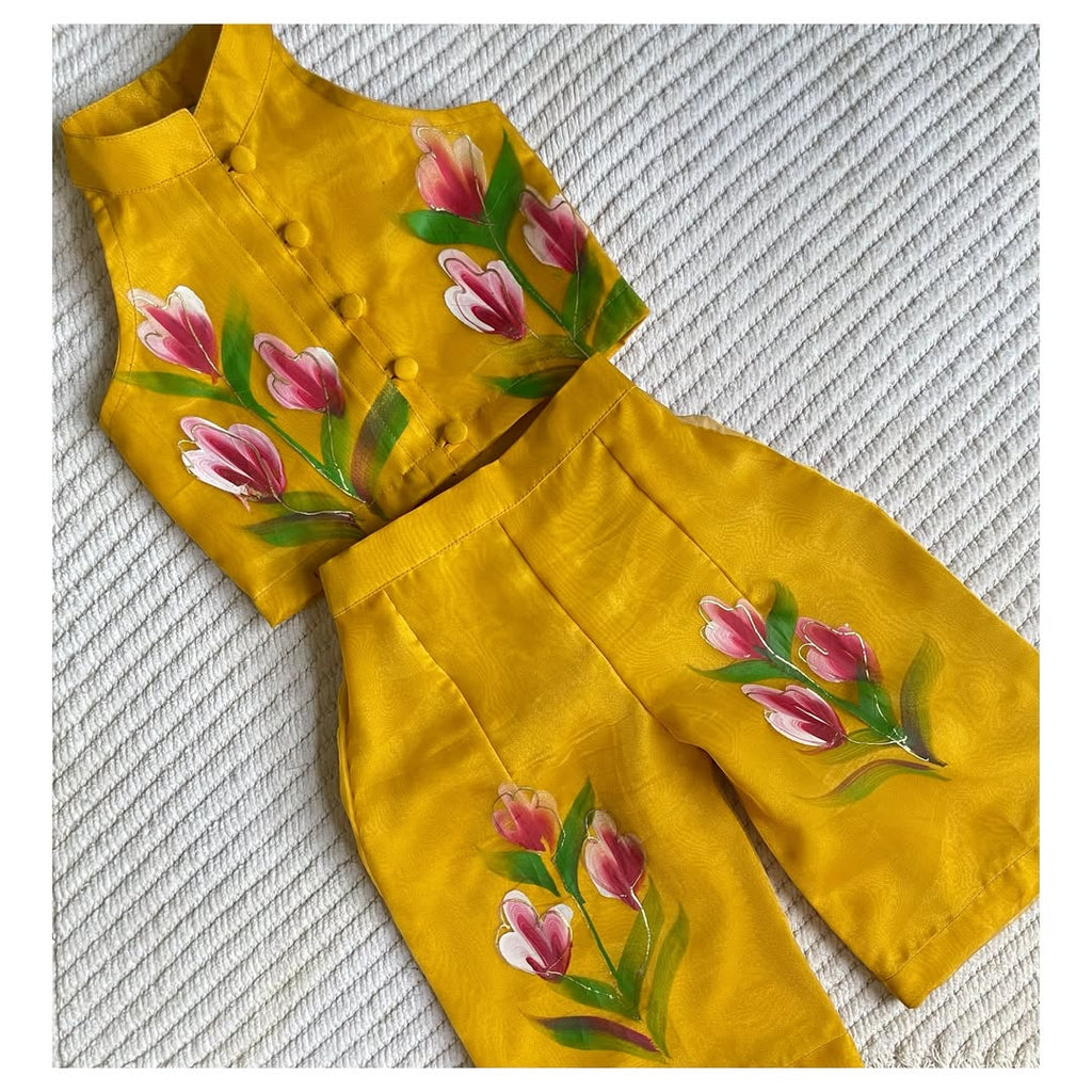 Sunshine Tulip Handpainted Co-ord Set