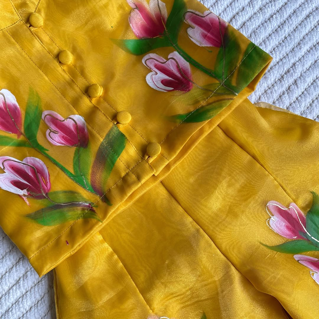 Sunshine Tulip Handpainted Co-ord Set