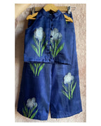 Midnight Bloom Handpainted Co-ord Set
