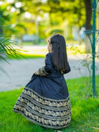 Kiara Black Royal Anarkali Set