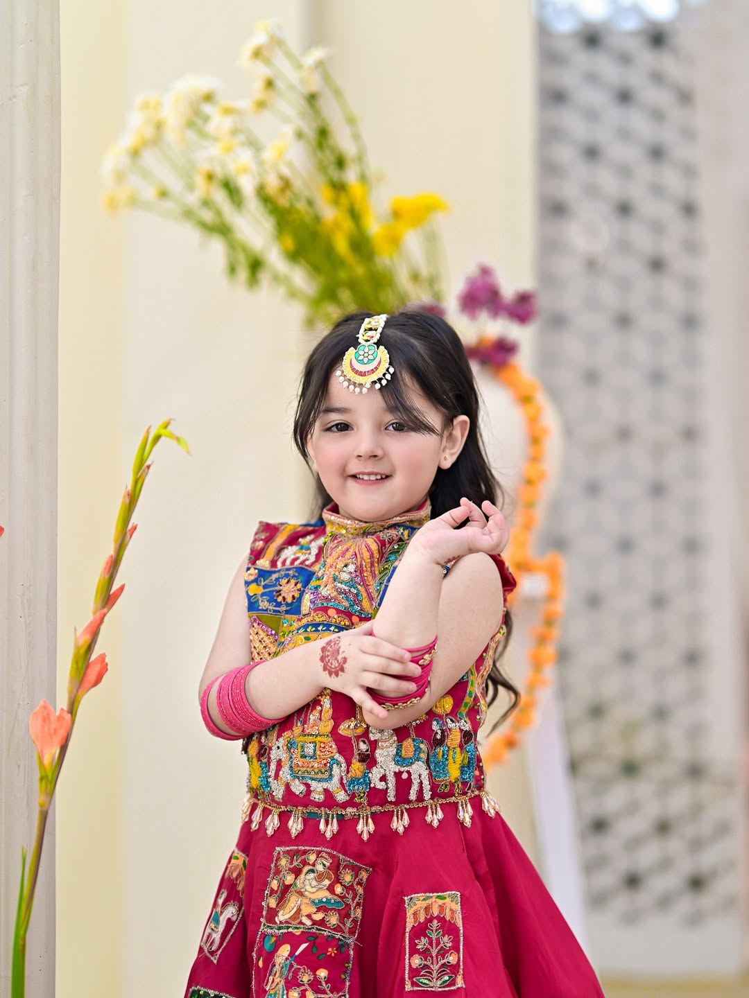 Kiara Royal Patchwork Princess Lehenga Set