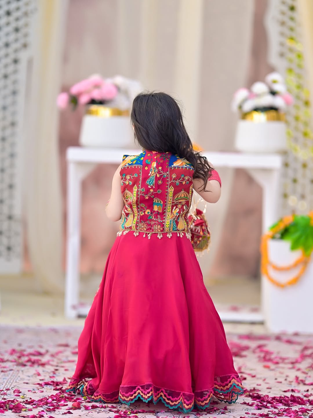 Kiara Royal Patchwork Princess Lehenga Set