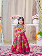 Kiara Royal Patchwork Princess Lehenga Set