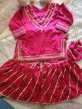 Kiara Rani Pink Sharara Set
