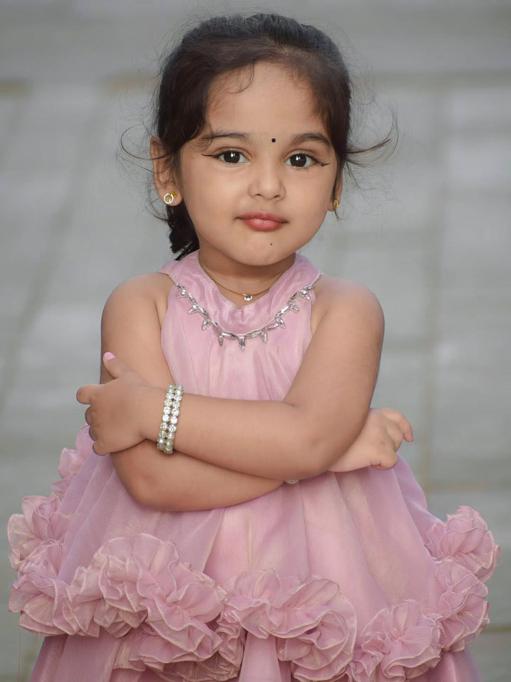 Pari Blossom Fairy Party Wear Frock
