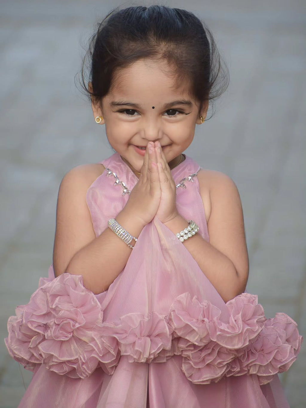 Pari Blossom Fairy Party Wear Frock