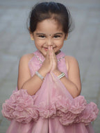Pari Blossom Fairy Party Wear Frock