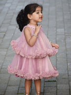 Pari Blossom Fairy Party Wear Frock