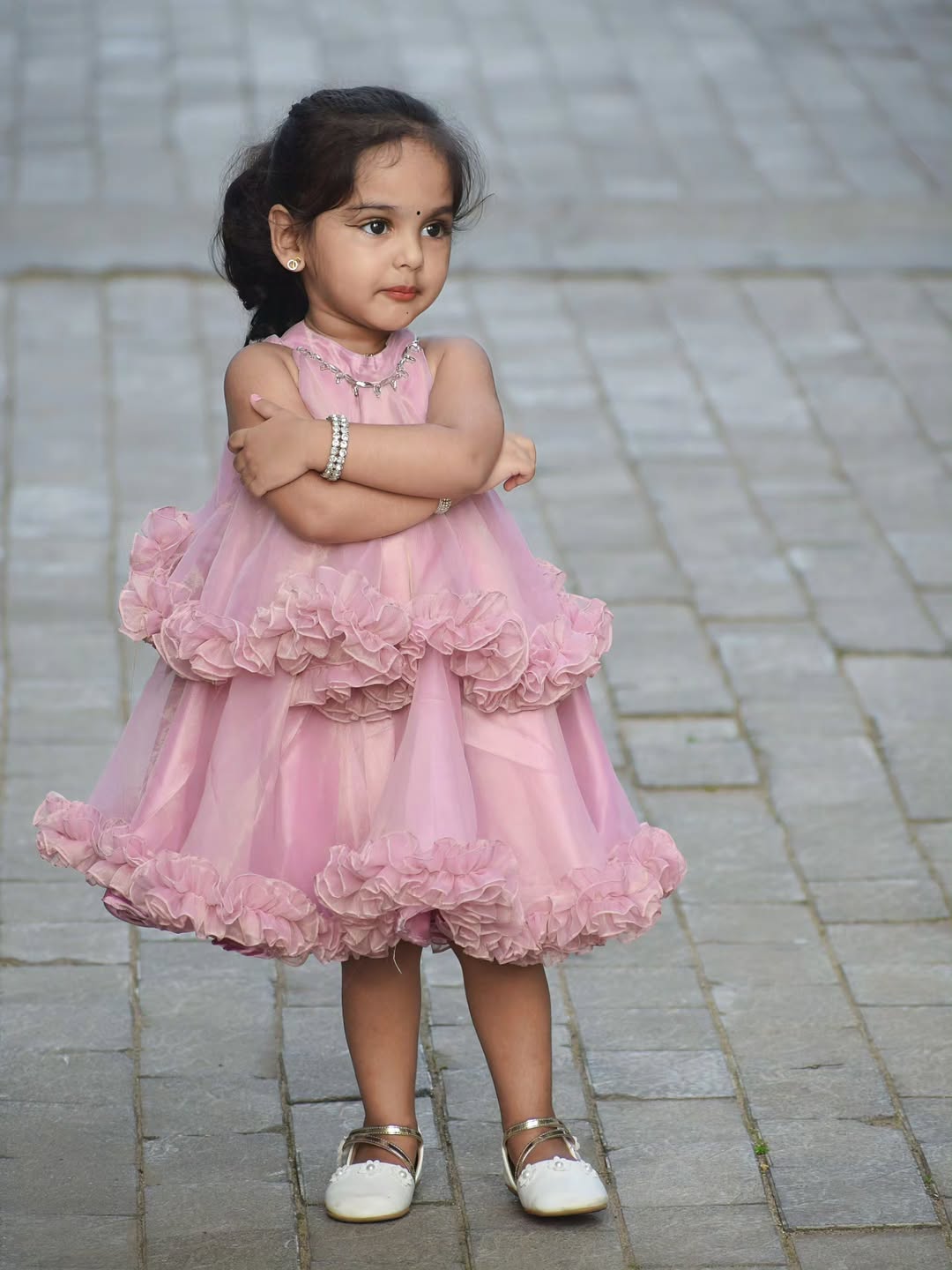 Pari Blossom Fairy Party Wear Frock