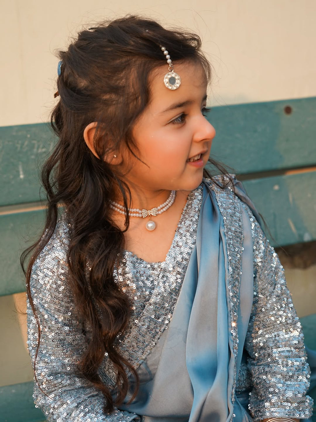 Princess Partywear Saree Set