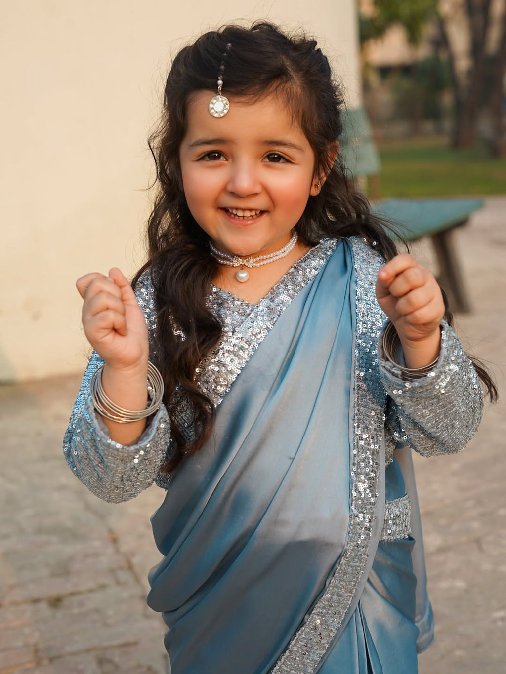 Princess Partywear Saree Set