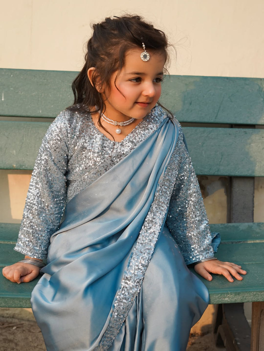 Princess Partywear Saree Set