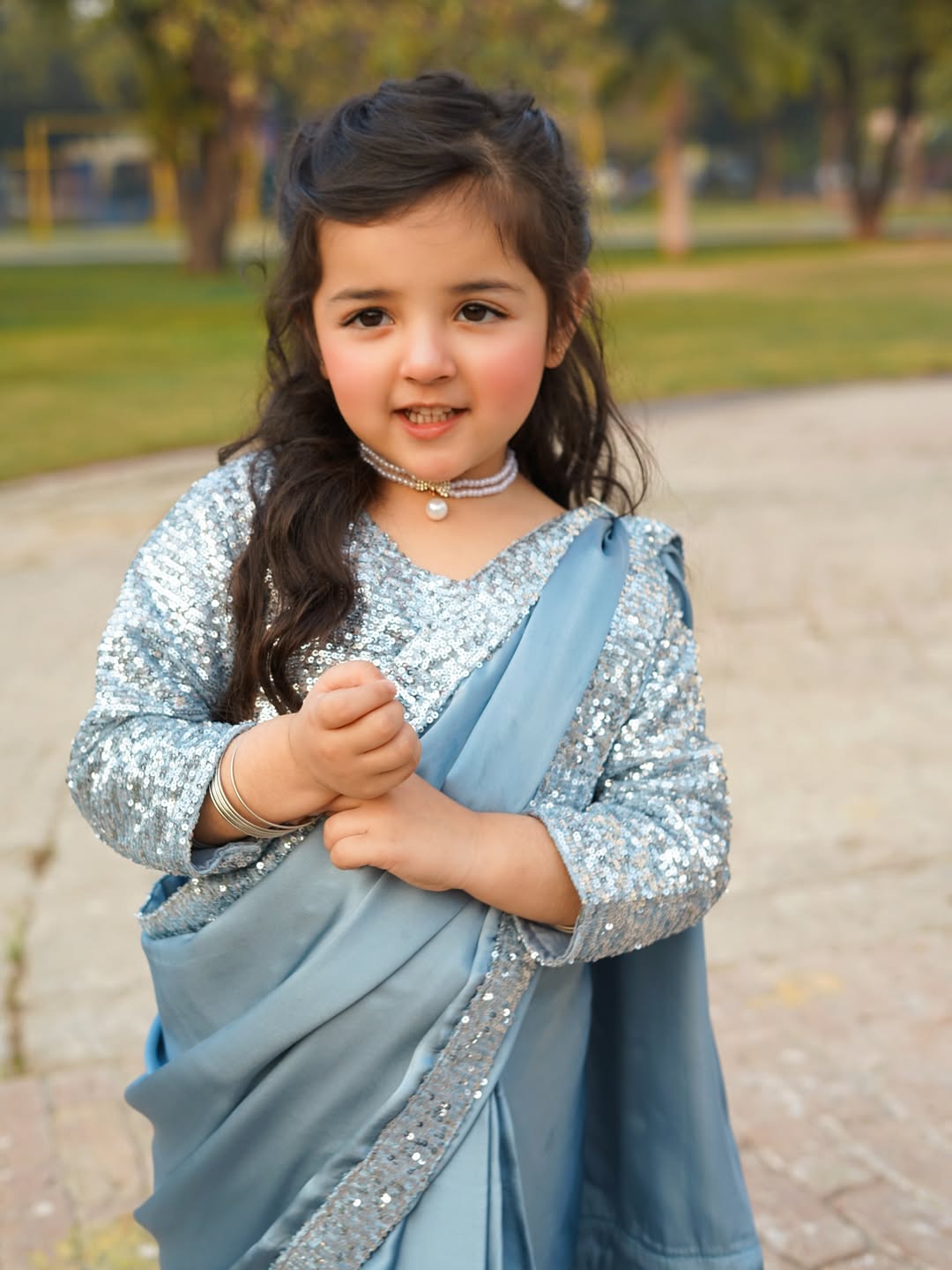 Princess Partywear Saree Set