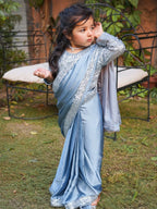 Princess Partywear Saree Set