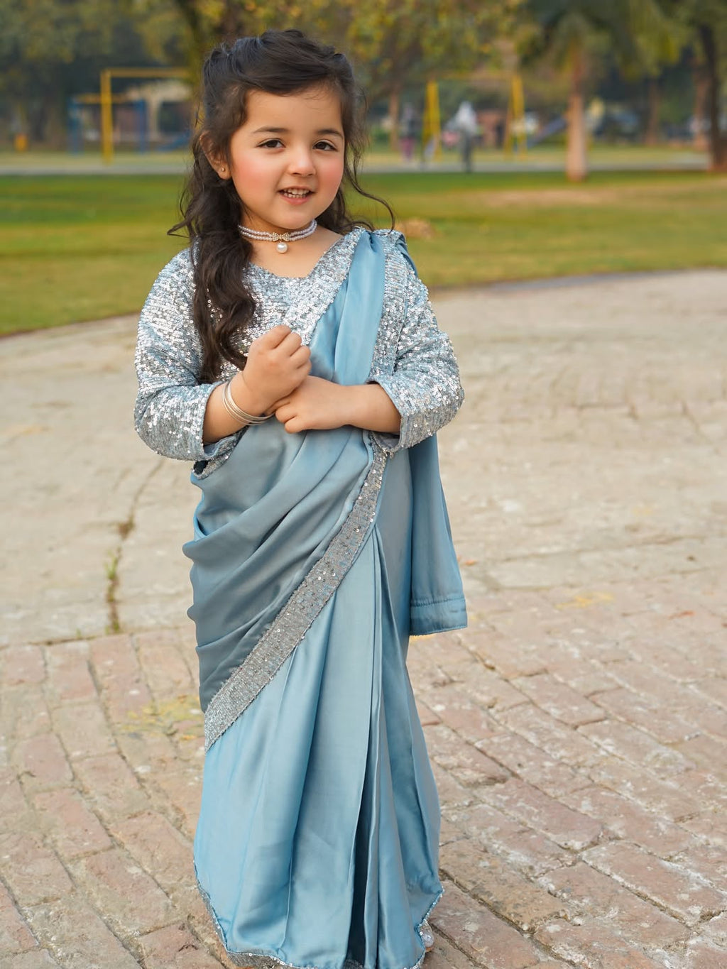 Princess Partywear Saree Set