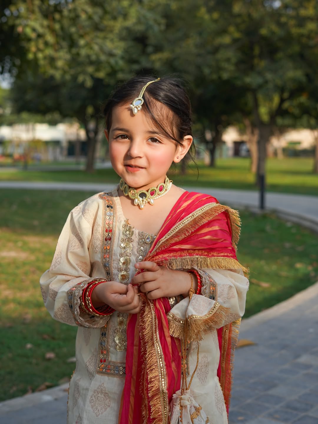 Little Noor Gharara Set