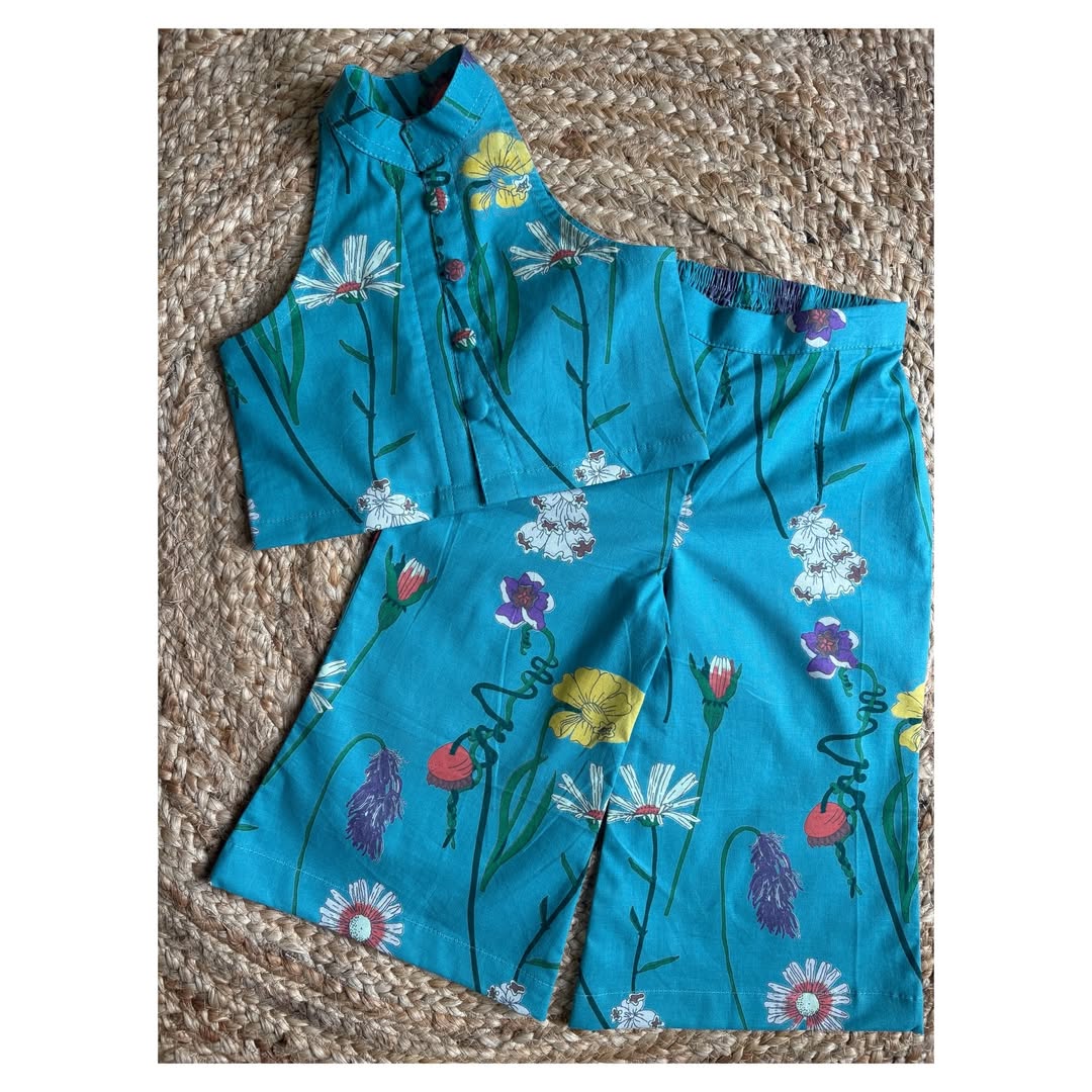 Azure Bloom Co-ord Set