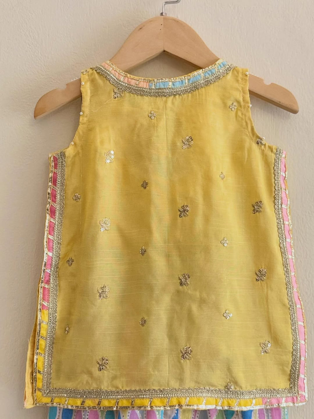 Sunshine Yellow Sharara Set