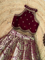 Pihu Maroon Designer Lehenga Set