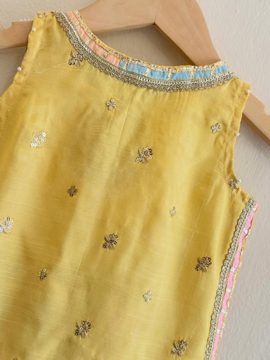Sunshine Yellow Sharara Set