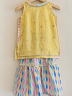 Sunshine Yellow Sharara Set