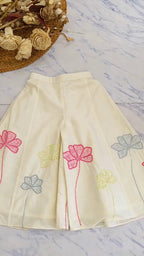 Myra Ivory Floral Sharara Set