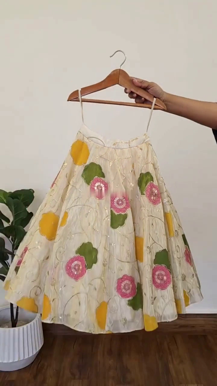 Anaya Floral Lehenga Choli Set