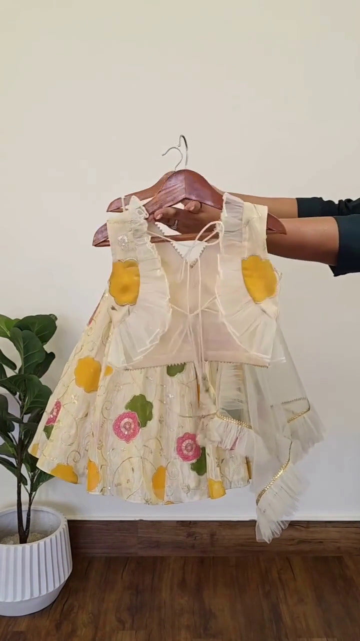 Anaya Floral Lehenga Choli Set