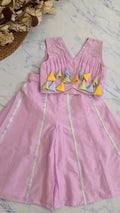 Meher Pink Tassel Sharara Set
