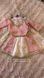 Blush Pink Princess Sharara Set