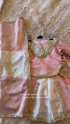 Blush Pink Princess Sharara Set