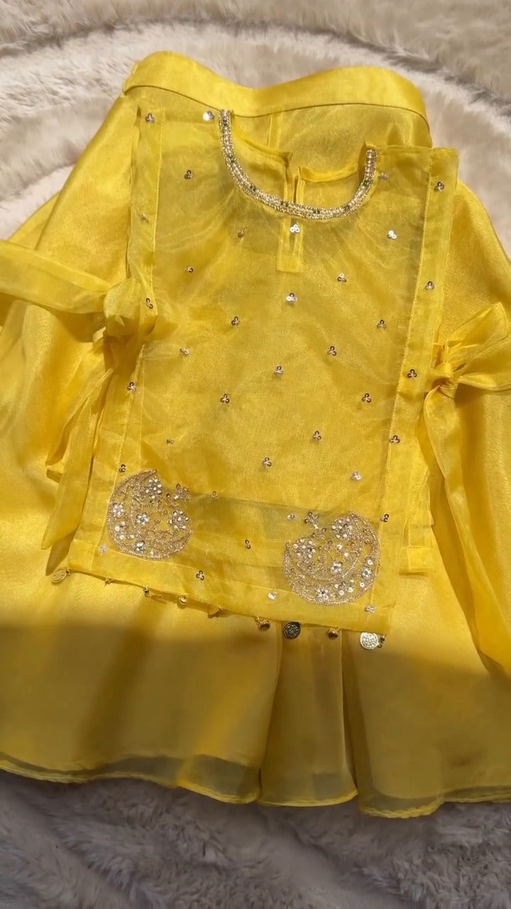Sunshine Princess Sharara Set