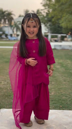 Little Princess Rani Pink Kids Suit Set