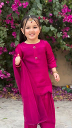 Little Princess Rani Pink Kids Suit Set