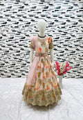 New Designer Heavy Fox Georgette Gown OC-152 Cream