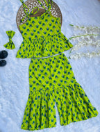 Exquisite Pure Cotton Print Kids Cord-Set
