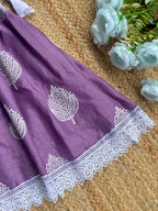 Trending Soft Silk With Foil Butta Work Kids Lahenga Choli