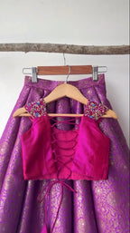 Myisha Royal Banarasi Lehenga Set