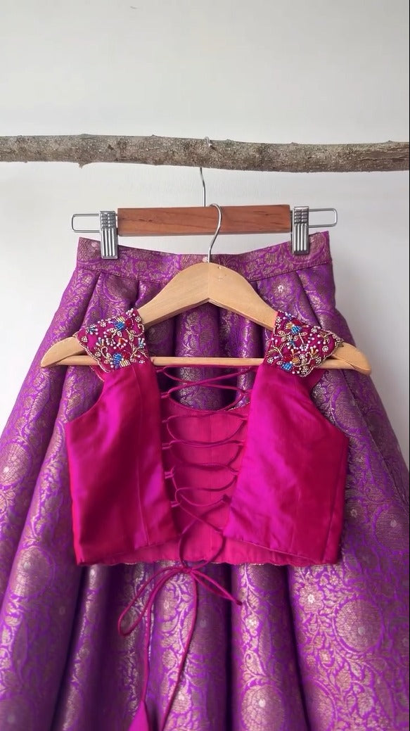 Myisha Royal Banarasi Lehenga Set