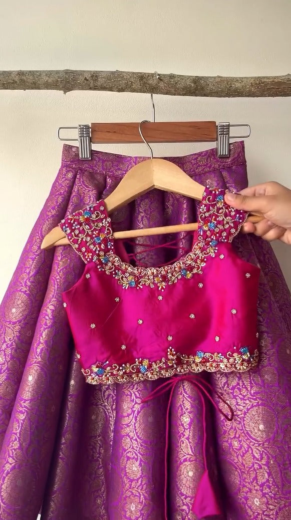 Myisha Royal Banarasi Lehenga Set