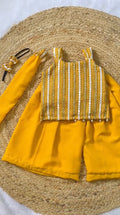 Sunshine Yellow Princess Palazzo Set