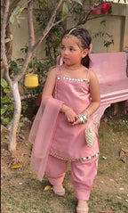 GulRang Blush Pink Festive Suit Set