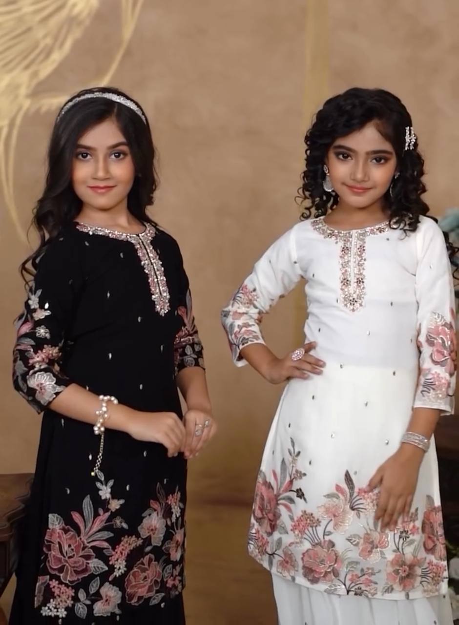 Nazakat Sharara Delicate and graceful designs.