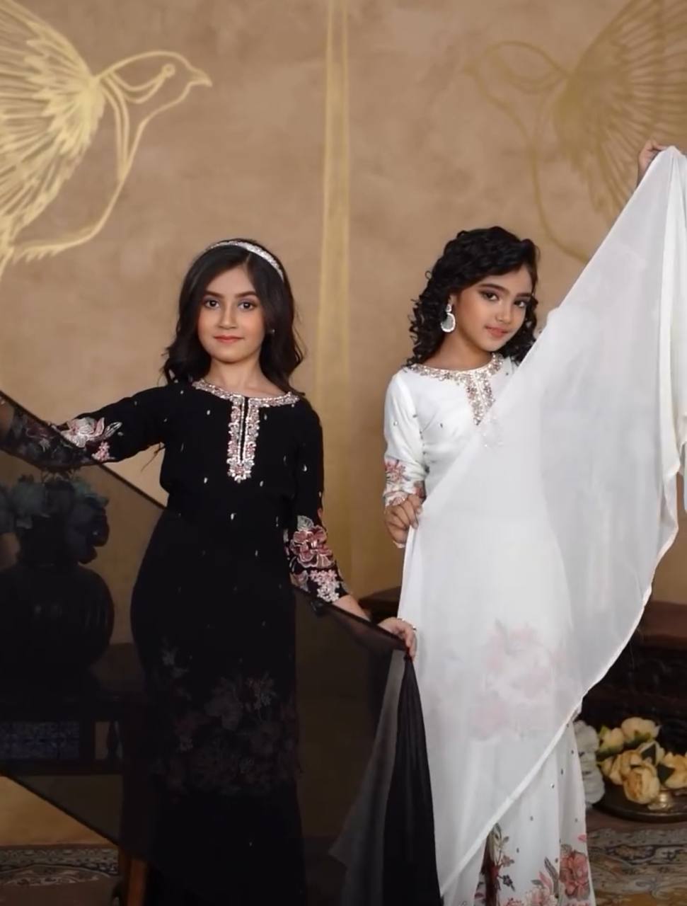 Nazakat Sharara Delicate and graceful designs.