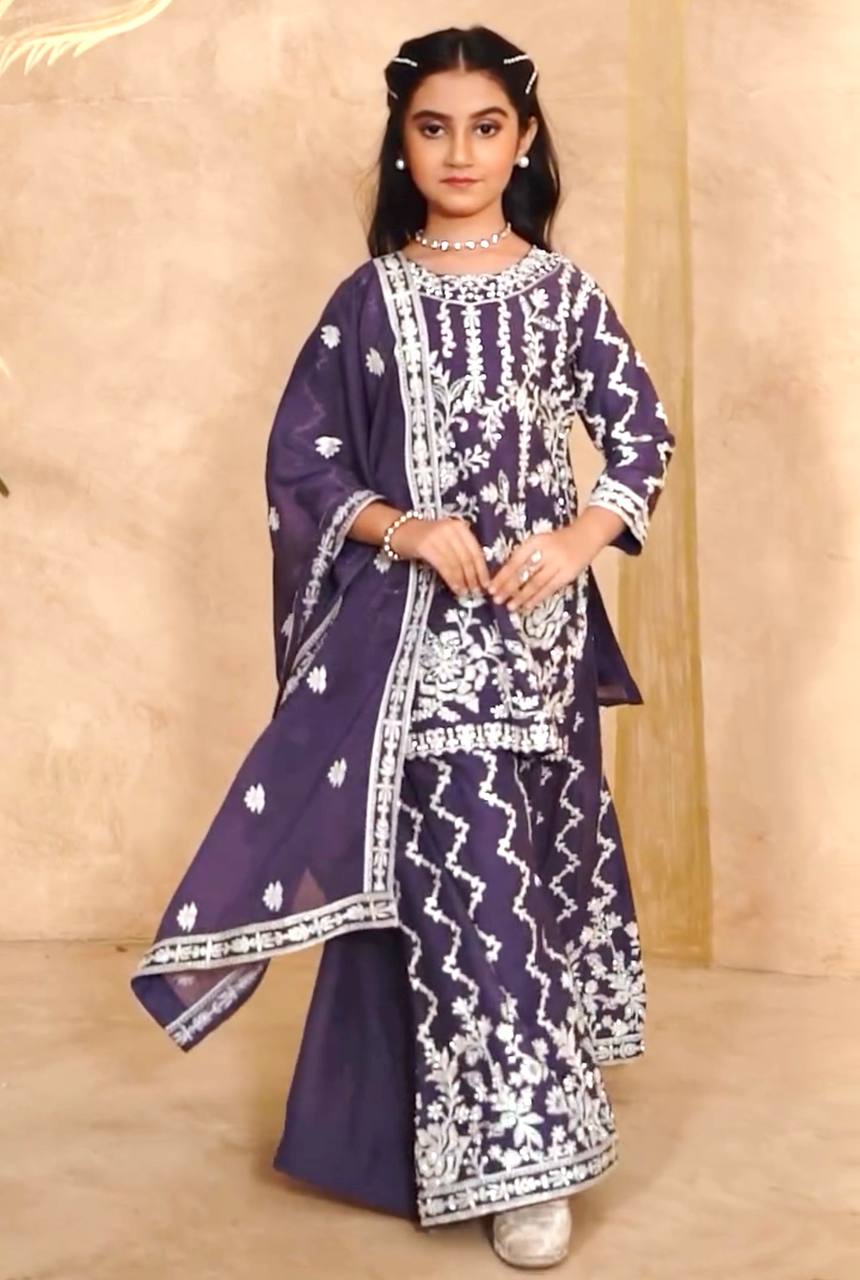 Hanvi Sharara Delicate and graceful designs.